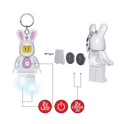 Lego Led Key Chain Bunny features