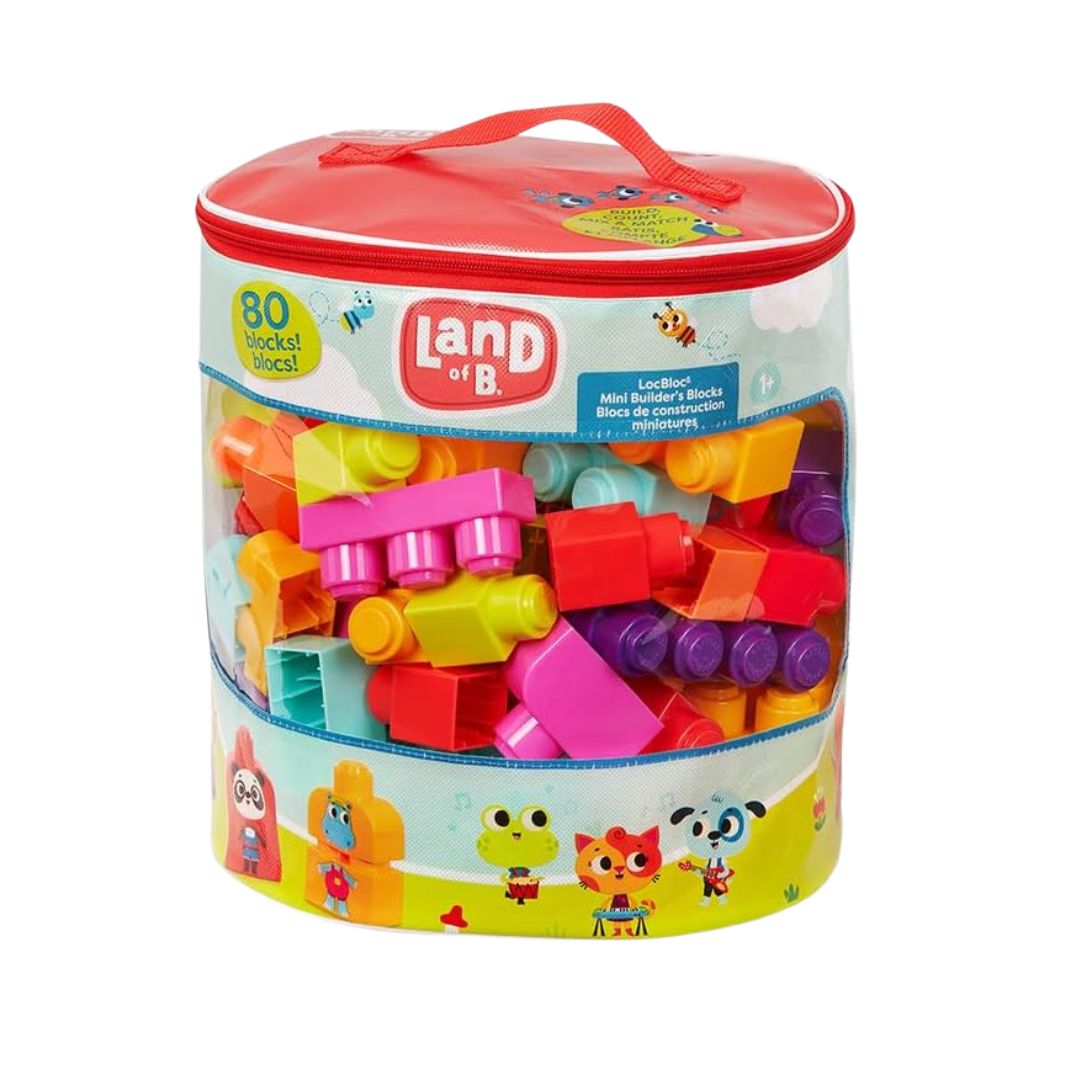 B. toys Mini Builder's Blocks Locbloc