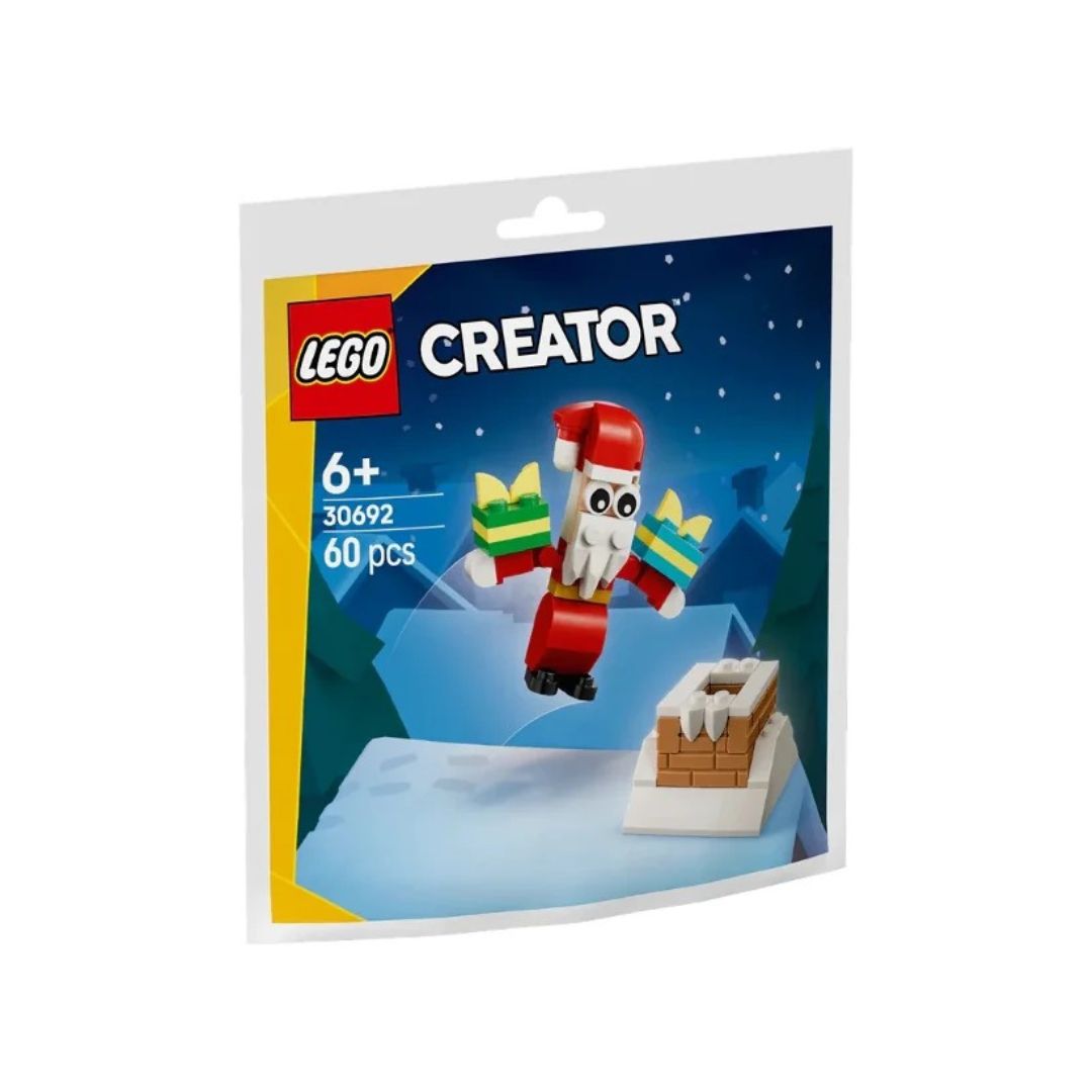 LEGO Christmas Chimney Fun with Santa