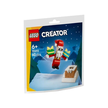 LEGO Christmas Chimney Fun with Santa