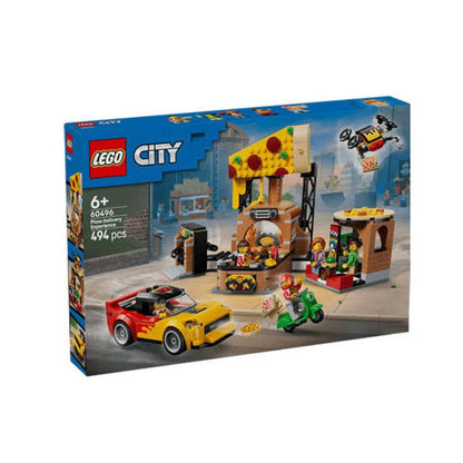 LEGO City Pizza Delivery Experience with Vehicles