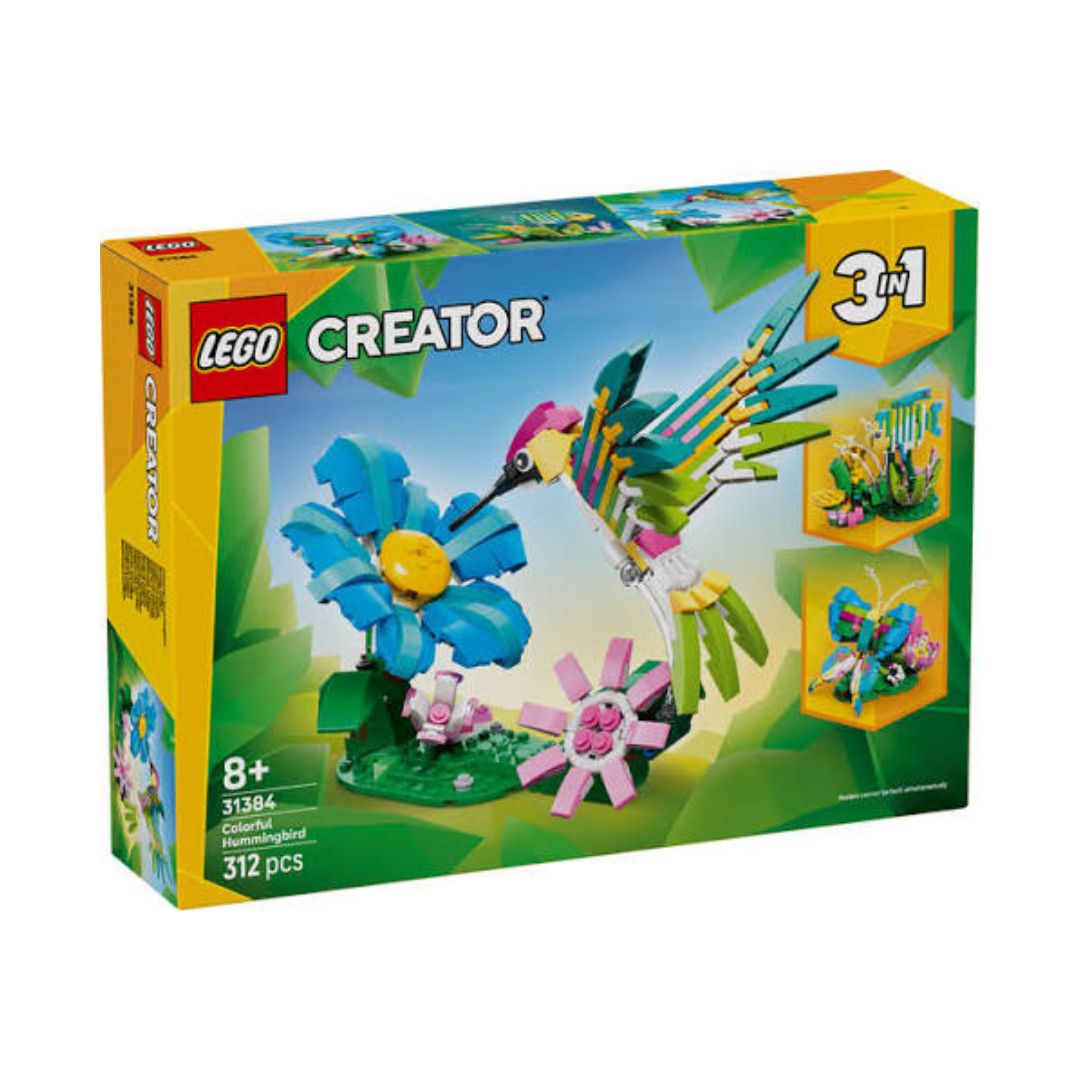 LEGO Creator 3-in-1 Colorful Hummingbird