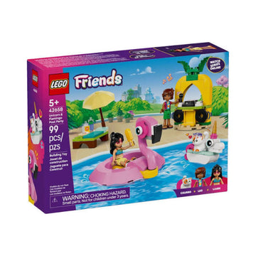 LEGO Friends Unicorn & Flamingo Pool Party