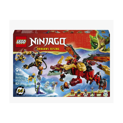 LEGO NINJAGO Wyldfyre's Transforming Dragon Mech