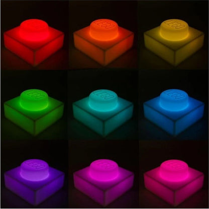 Lego Iconic 1x1 Plate Night Light - White