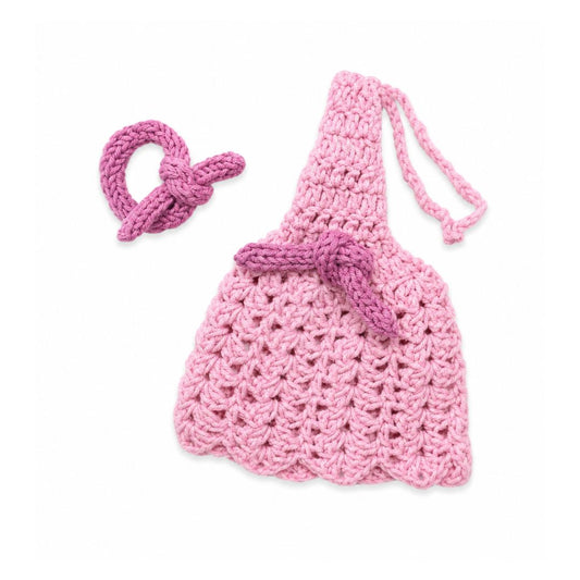 LéArts Handmade Doll Outfit & Accessories Set (Light Pink)