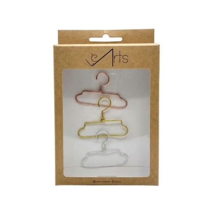 LéArts Mini Wire Doll Hanger Set
