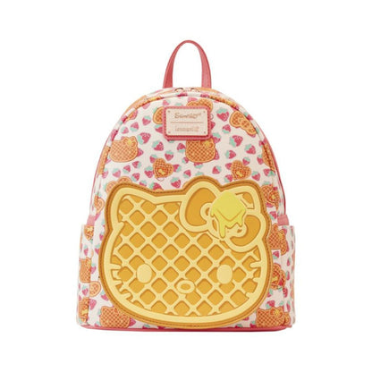 Loungefly Hello Kitty Breakfast Waffle Leather Backpack