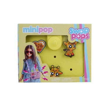 Swop Pops Giraffe Purse - Yellow