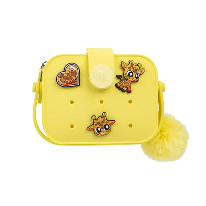 Swop Pops Yellow Purse Giraffe