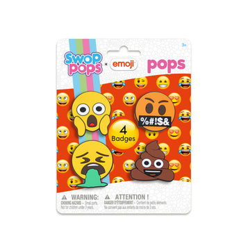 Swop Pops Emoji Toy - Assorted