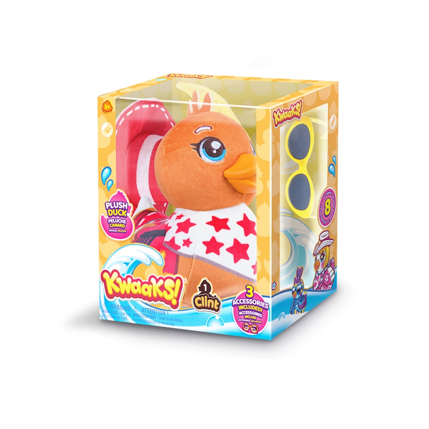 Kwaaks Plush Duck - 15cm (Assorted)
