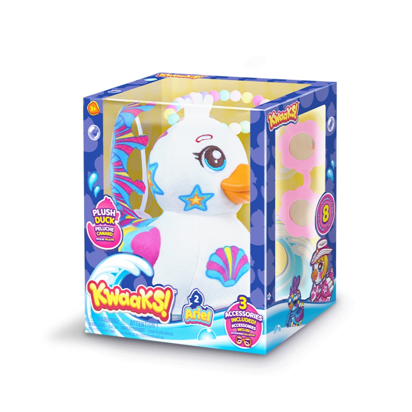 Kwaaks Plush Duck - 15cm (Assorted)