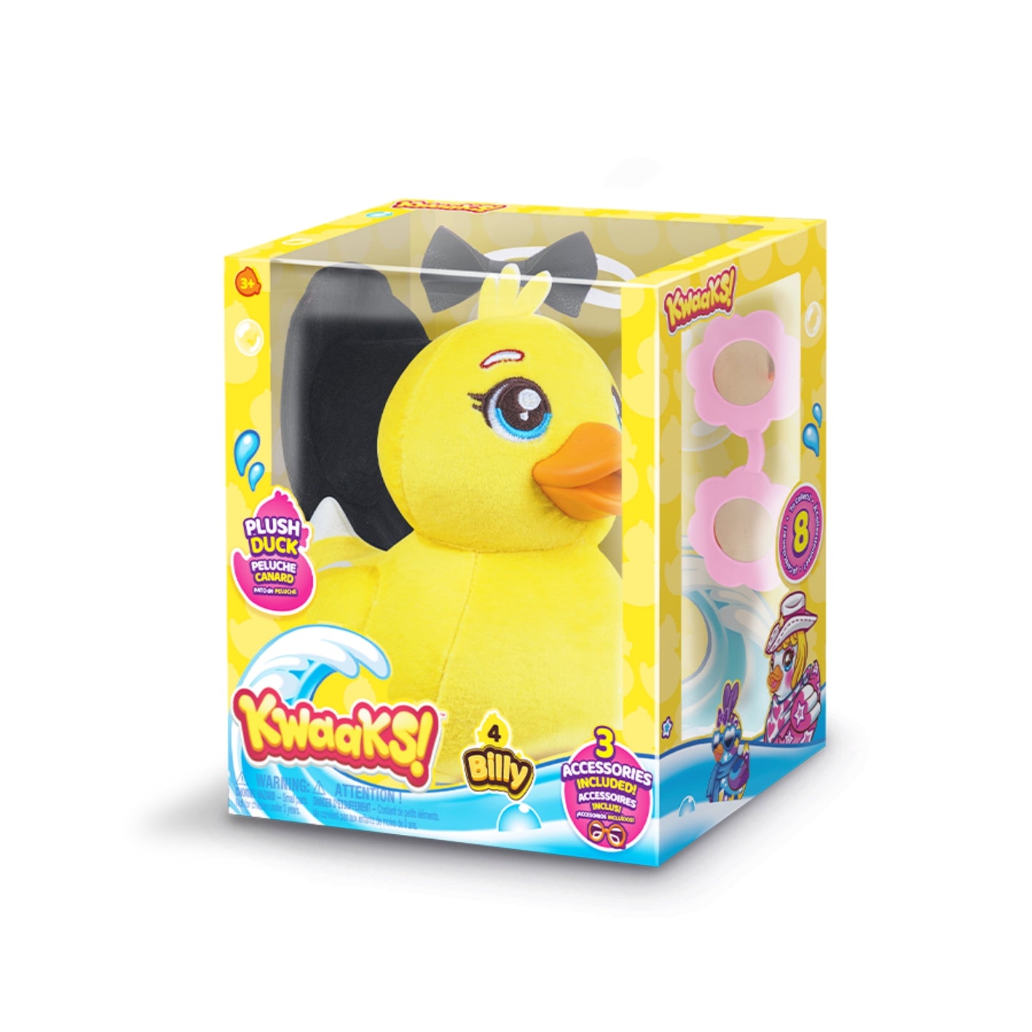 Kwaaks Plush Duck - 15cm (Assorted)