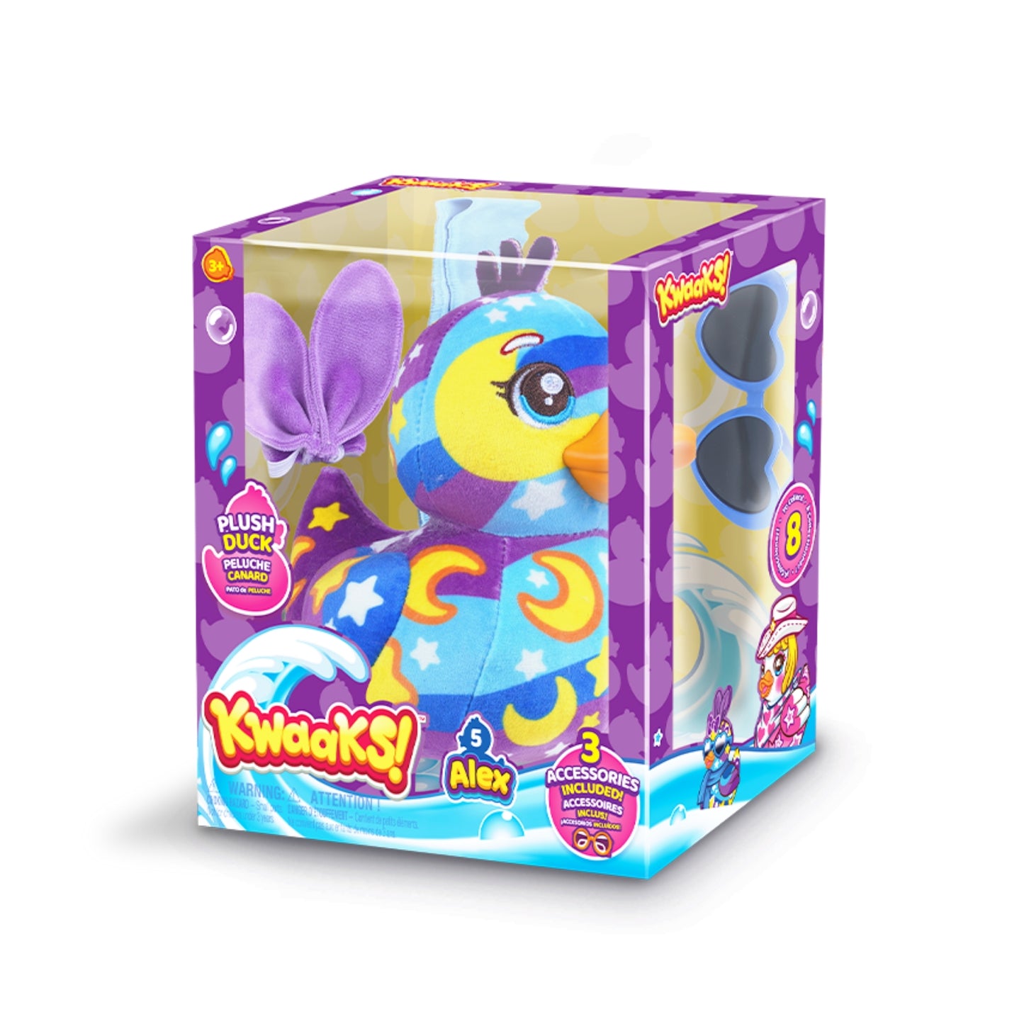 Kwaaks Plush Duck - 15cm (Assorted)