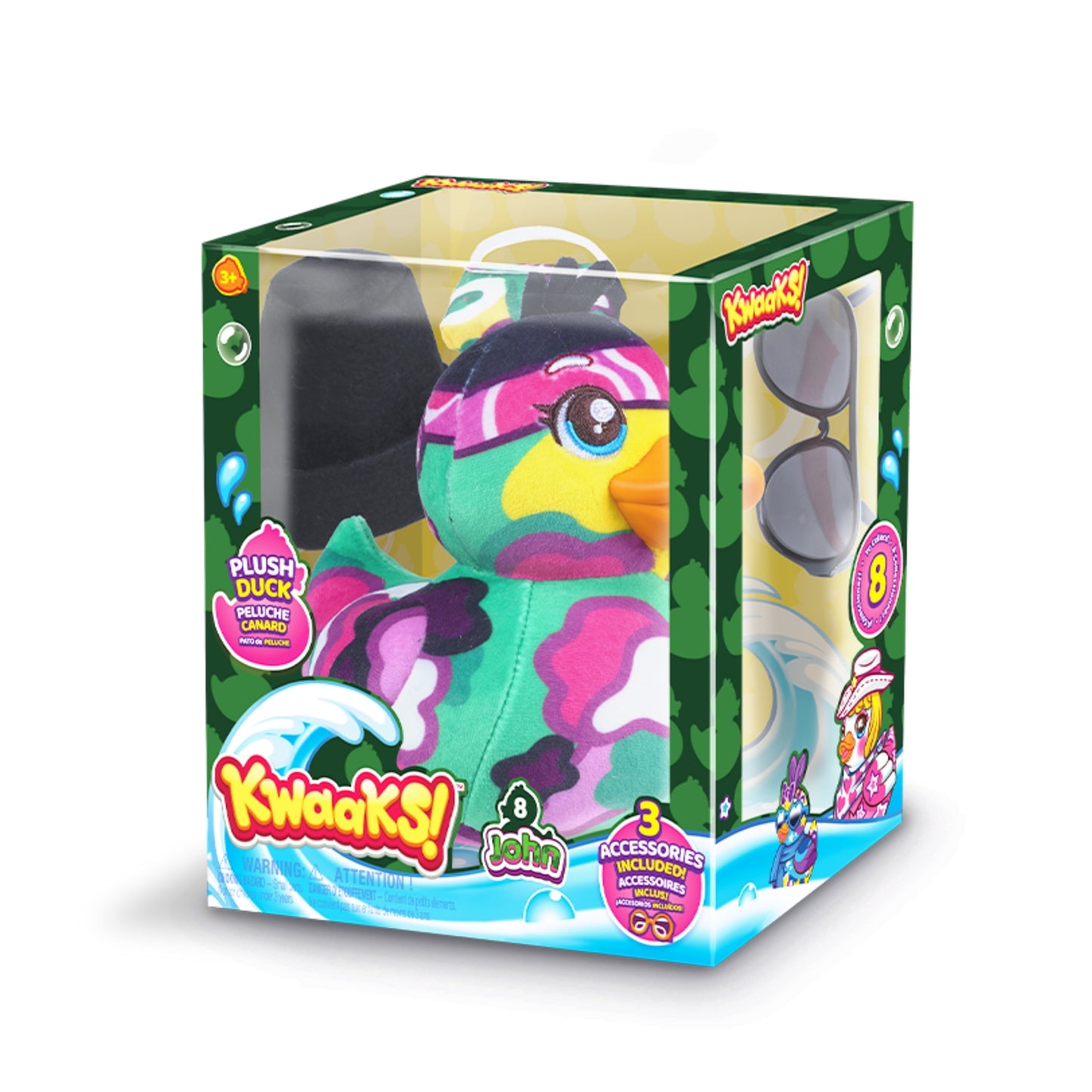 Kwaaks Plush Duck - 15cm (Assorted)