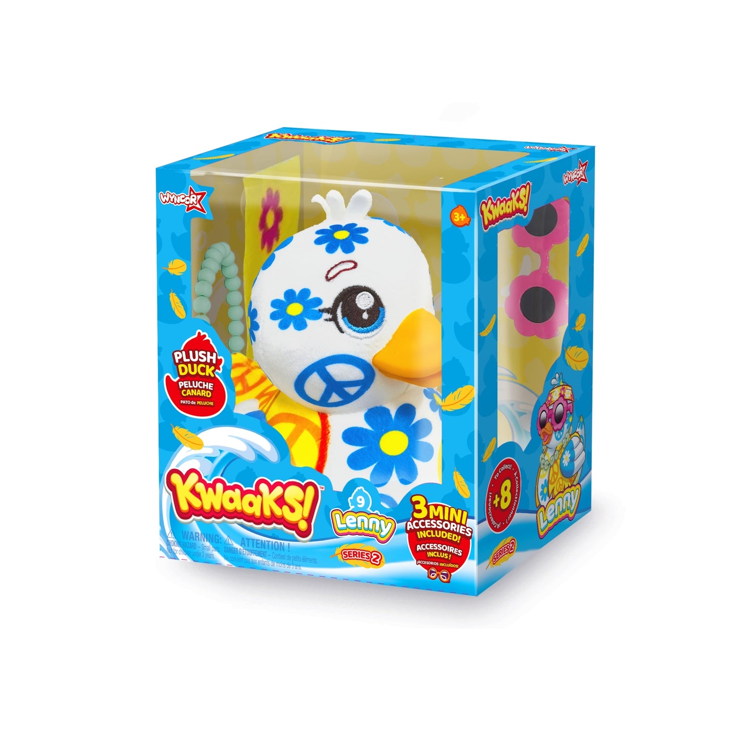 Kwaaks Plush Ducks - 15cm (Assorted)