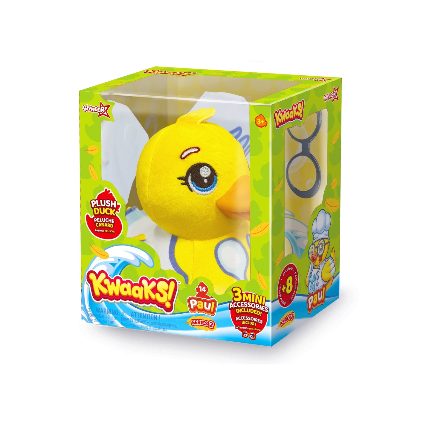 Kwaaks Plush Ducks - 15cm (Assorted)