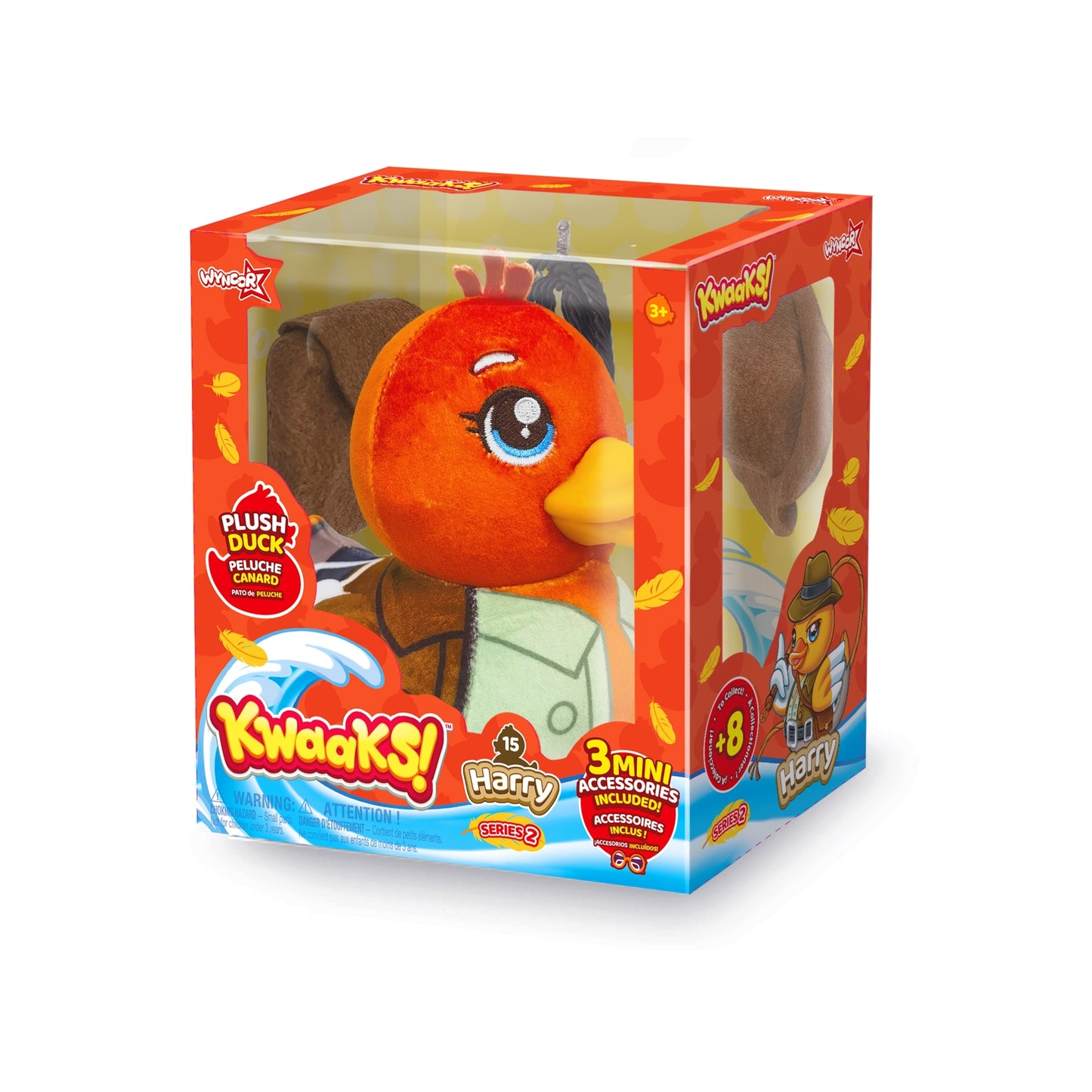 Kwaaks Plush Ducks - 15cm (Assorted)