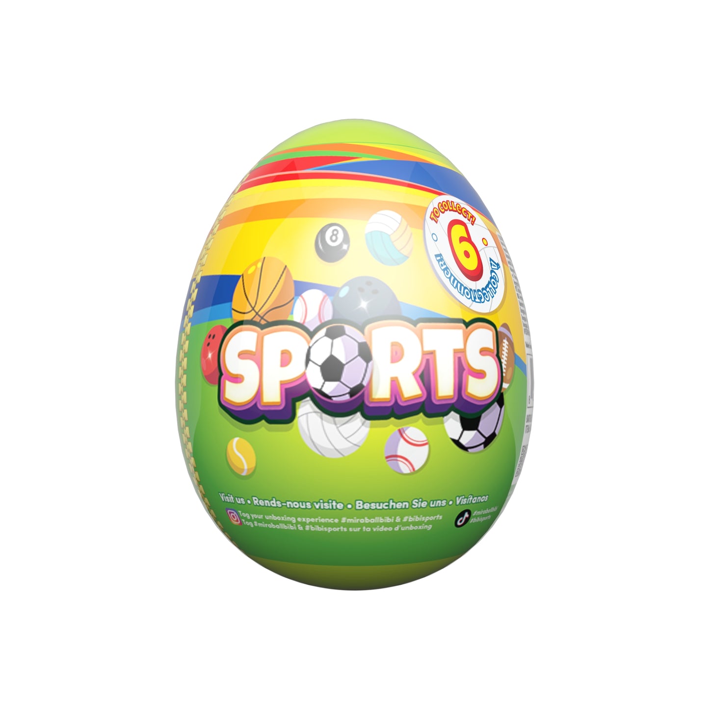 Miraball Surprises Sports