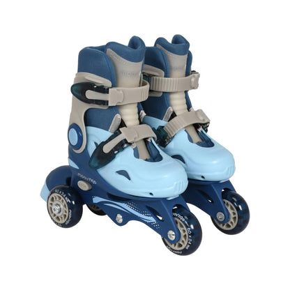 Evolutive 3 Wheel Roller Skate (Blue)