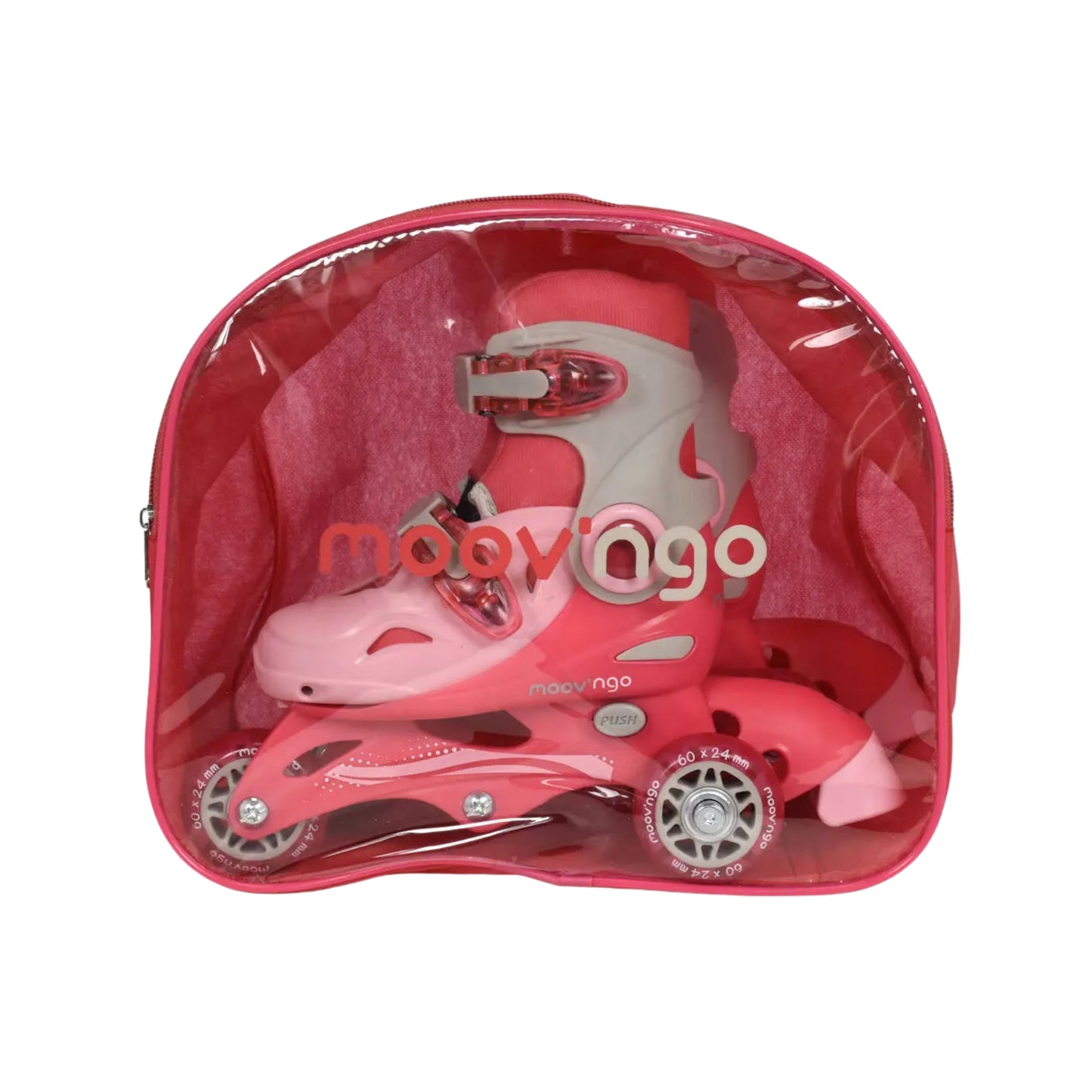 Evolutive 3 Wheel Roller Skate (Pink)