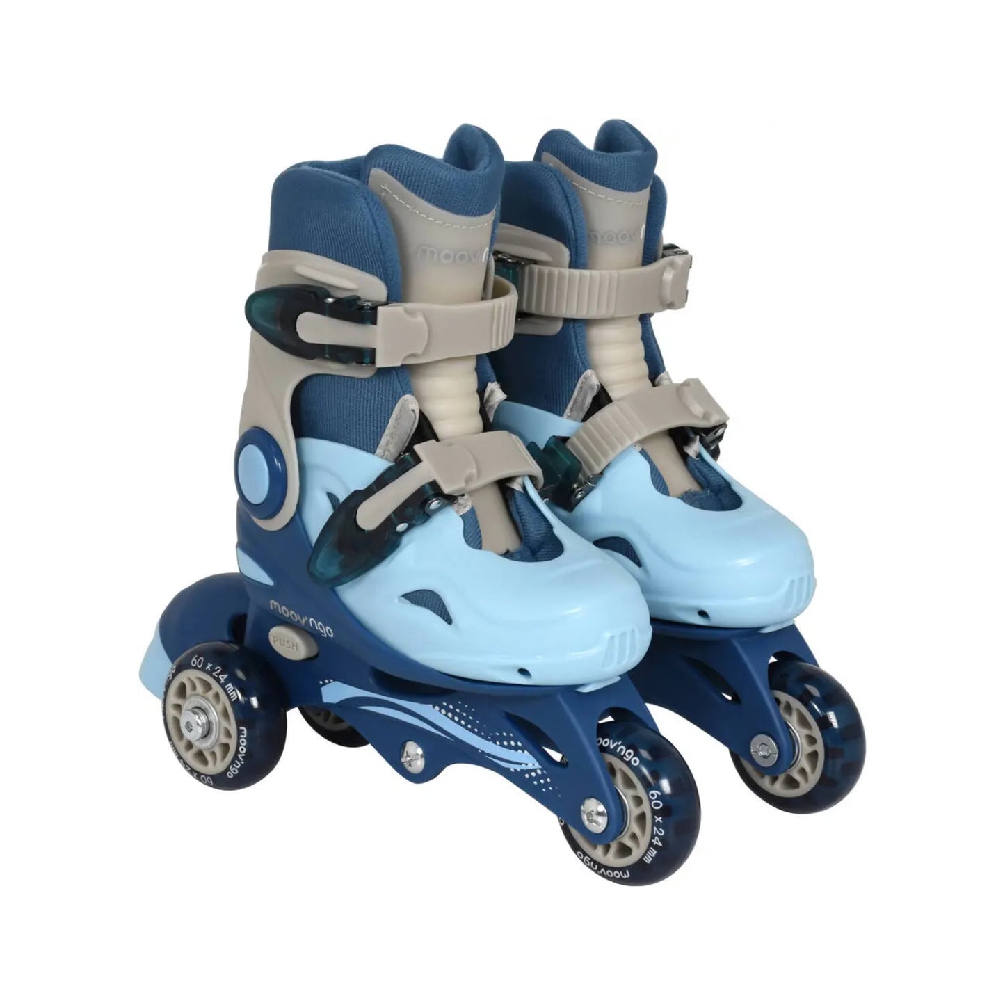 Evolutive 3 Wheel Roller Skate (Blue)
