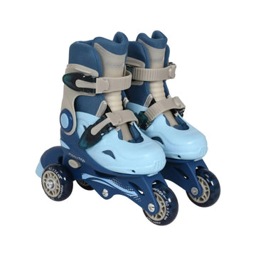 Cap Loisirs Adjustable 3-Wheel Skates - Blue