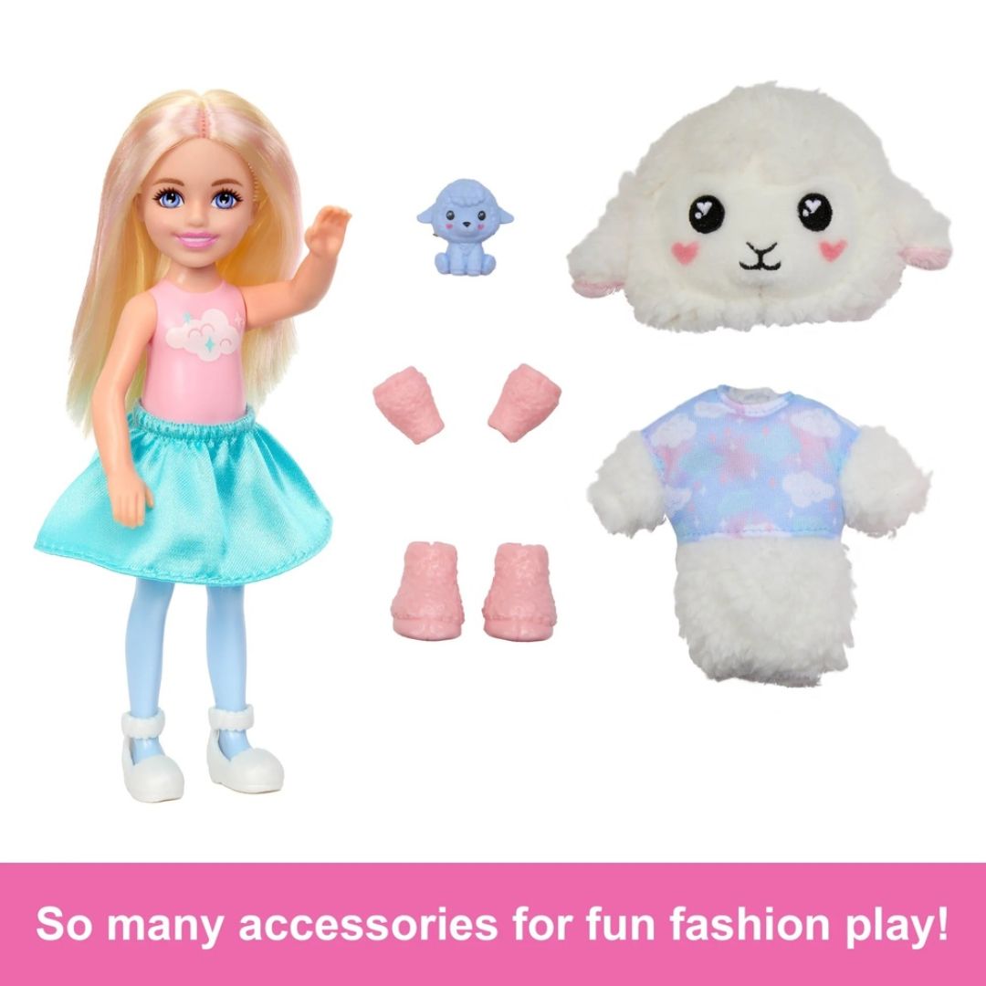 Barbie Cutie Reveal Chelsea Doll – Cozy Cute Tees Series