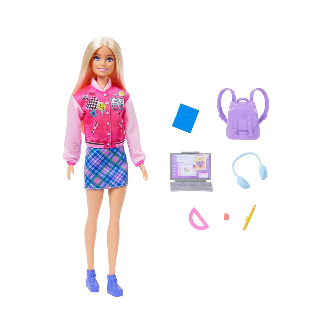 Mattel Barbie Doll Back at School set