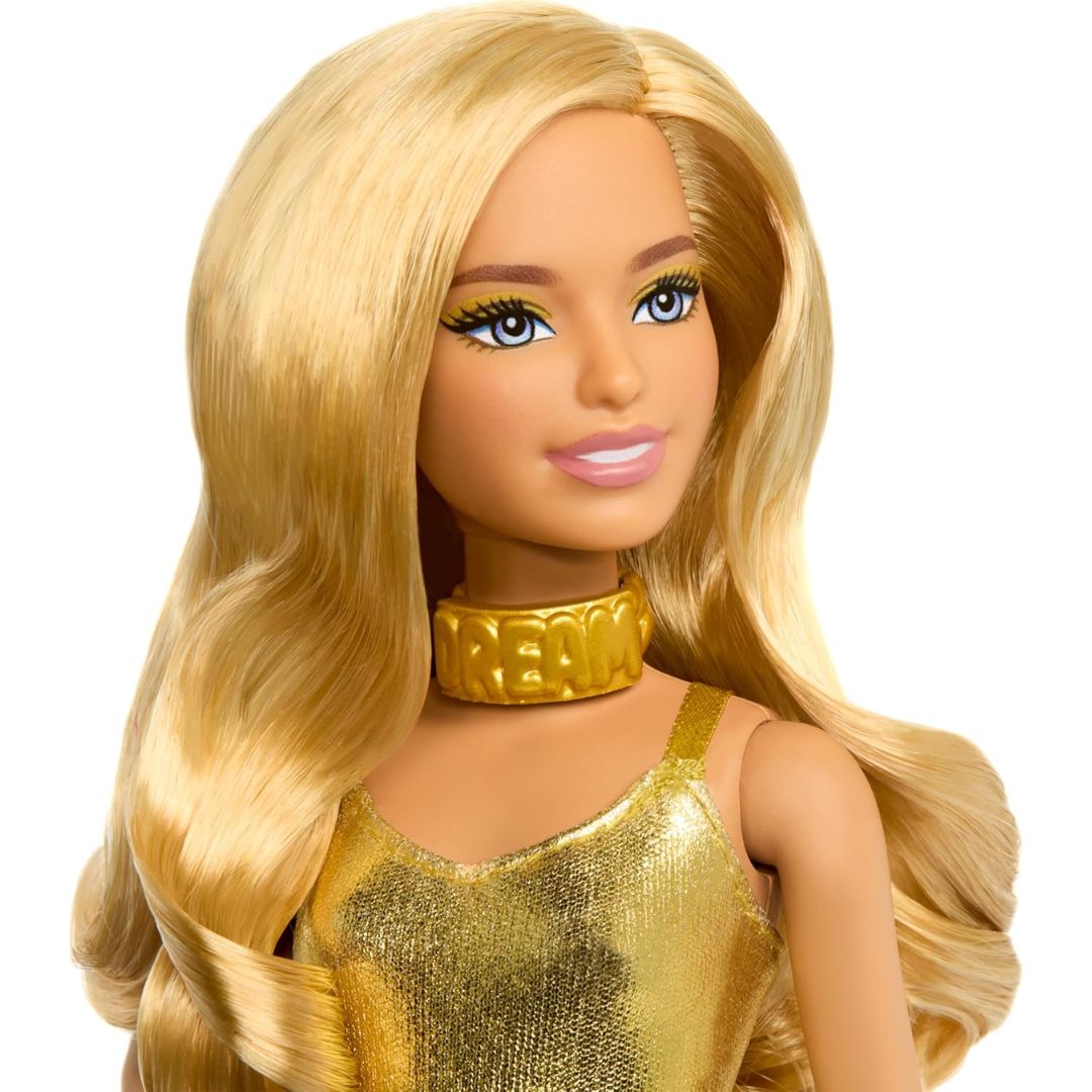 Barbie Fashionistas Doll Golden Jumpsuit
