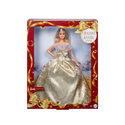 Mattel Barbie Signature 2025 Holiday Doll