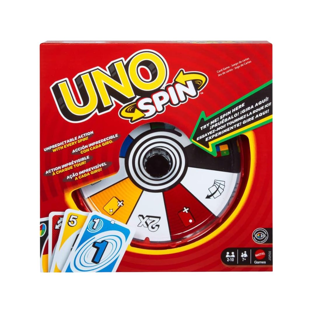 Mattel Games UNO Spin Card Game