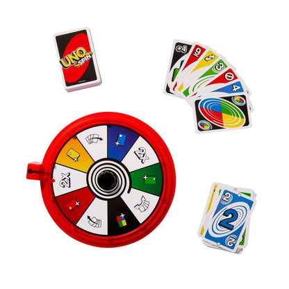 Mattel Games UNO Spin Card Game