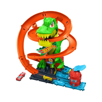 Hot Wheels City T-Rex Blaze Battle