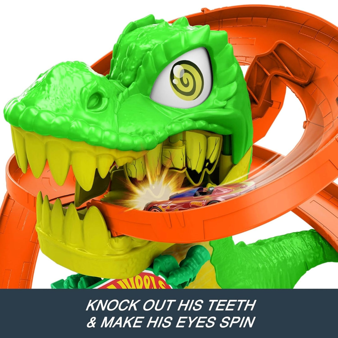 Hot Wheels City T-Rex Blaze Battle