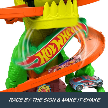 Hot Wheels City T-Rex Blaze Battle