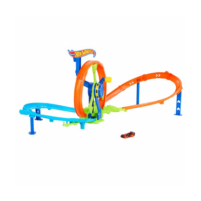 Hot Wheels Stunt Tracks Rapid Launch & Loop