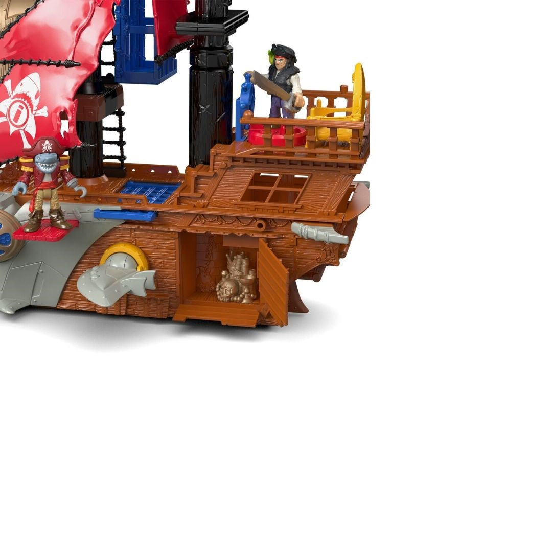 Imaginext Shark Bite Pirate Ship Playset