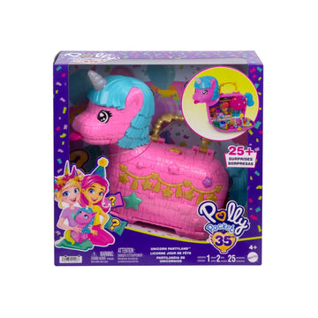 Mattel Polly Pocket Unicorn Partyland Playset