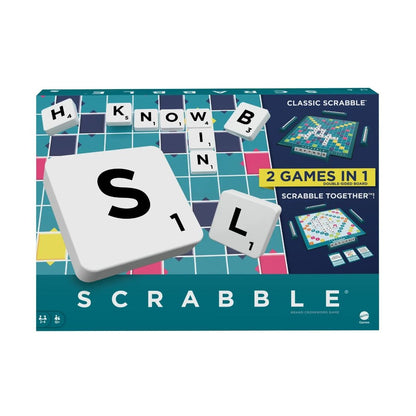 Mattel Scrabble Crossword Board Game