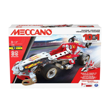 Meccano 10-in-1 Racing Vehicles