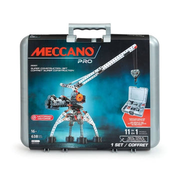 Meccano Pro Super Construction Set 11 in 1
