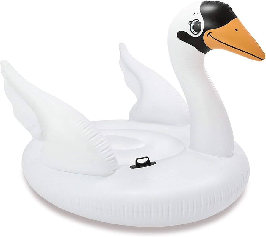 Mega White Swan Island Lounger