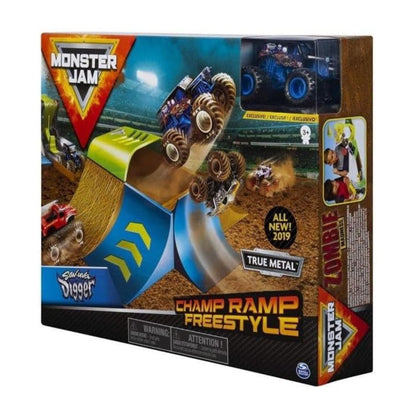 Monster Jam Basic Stunt Playset Assorted