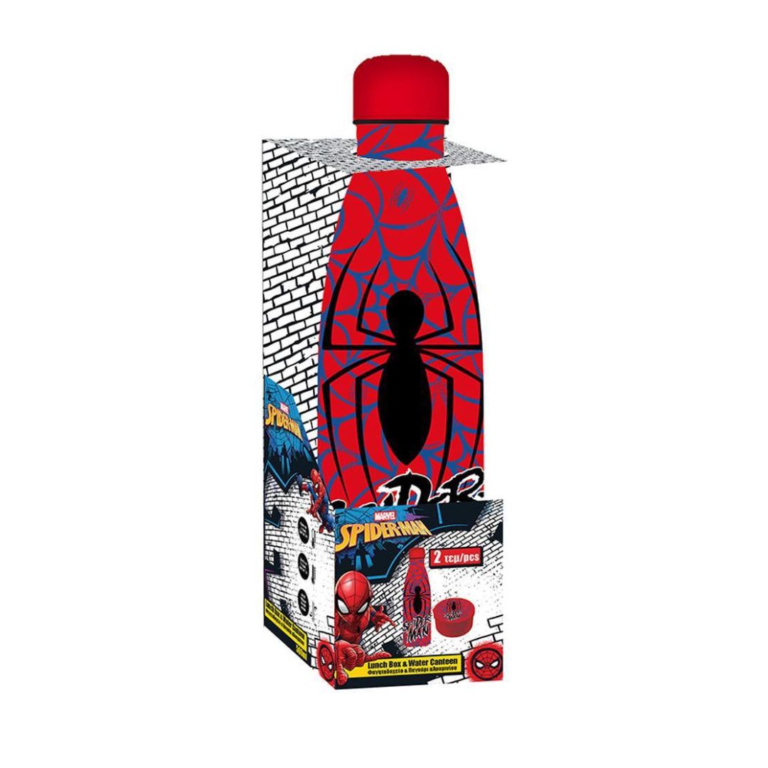Must Spider-Man Snack Box&Water Canteen