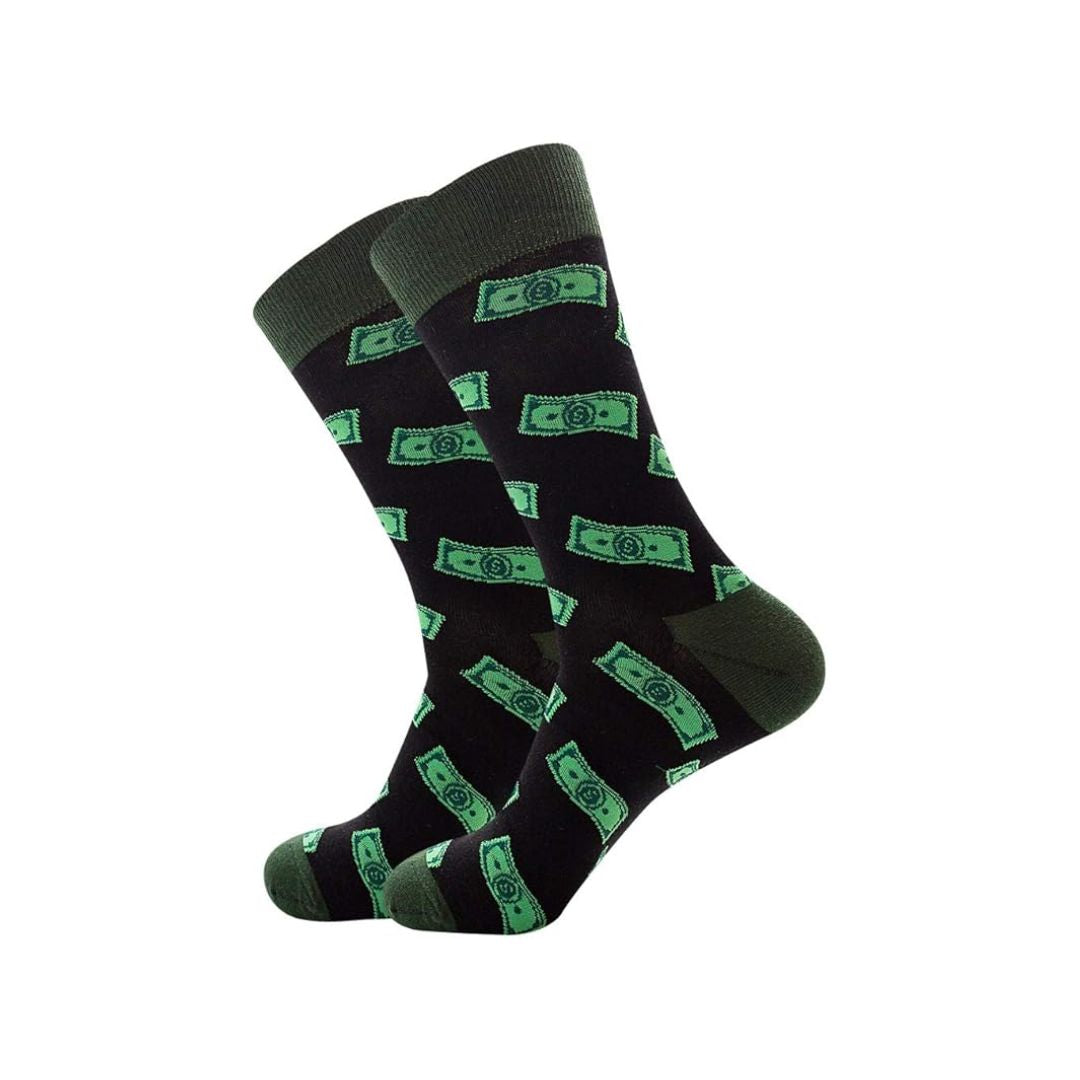 Noxxiez Soxxiez Dollar Bills Socks
