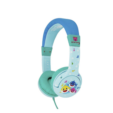 BuddyPhones Baby Shark Junior Headphones - Blue