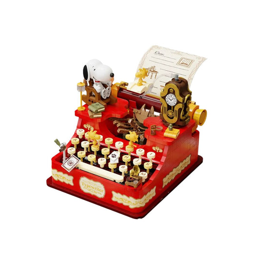 Pantasy Snoopy Typewriter Brick Building