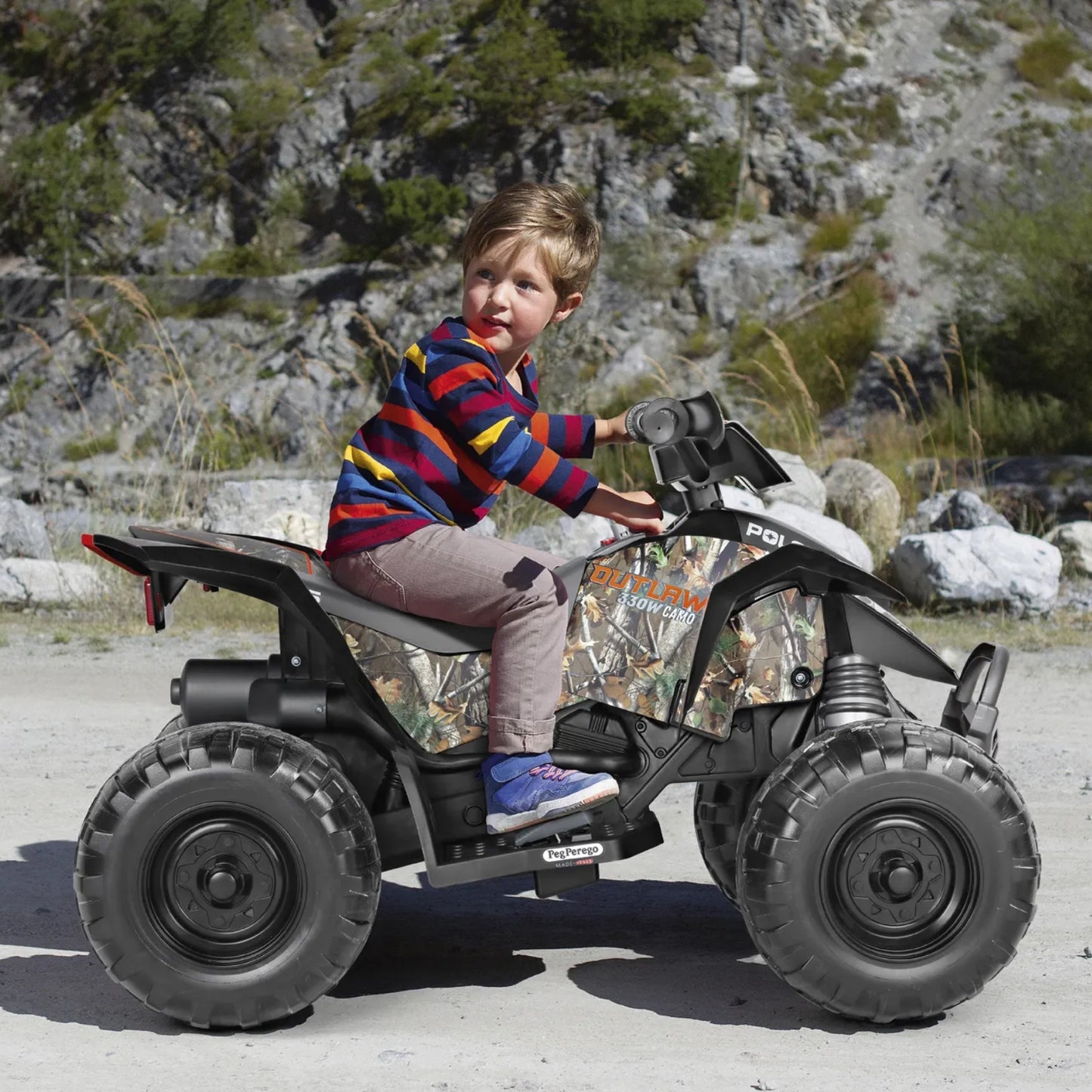 Polaris Outlaw 330W Camo Ride On